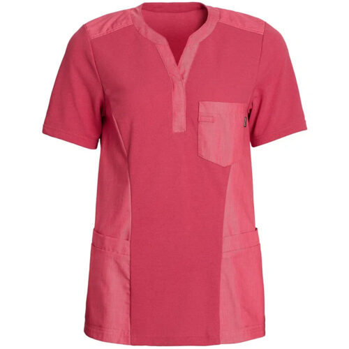 Kentaur Damen Pique Shirt V-Ausschnitt
